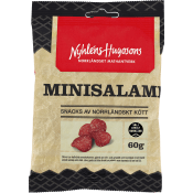 Minisalami 60g Nyhléns Hugosons.