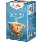 Licorice Mint Krav Yogi Tea.