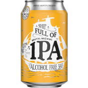 Öl Ship Full of IPA alkoholfri 0,0% 33cl Brutal Brewing.