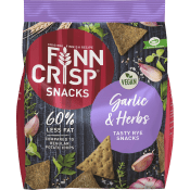 Snacks Garlic & Herbs 150 g Finn Crisp.
