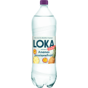 Kolsyrat Vatten Ananas Passionsfrukt 150cl Loka.