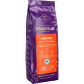 Kaffe Inferno Hela bönor 400g Löfbergs.