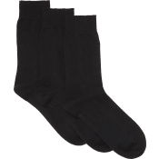 Strumpa 3p svart 40/43 mywear.