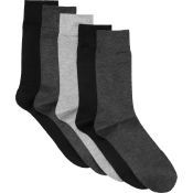Socka 5p grå mix 44/47 mywear.