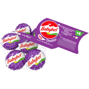 Cheddar i nät 120g Mini Babybel.