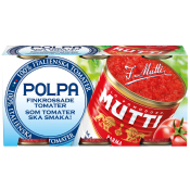 Finkrossade Tomater 3-p 1,2kg Mutti.