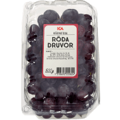 Druvor Crimson Röda kärnfria 500g Klass 1 ICA.