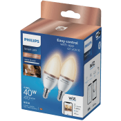Smart LED WiZ Kron E14 470lm(40W) Dimbar 2p Philips.