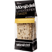 Tunnbrödchips Cheezps Västerbottensost Gräslök 70g Mörsjö Deli.