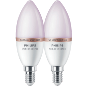 Smart LED WiZ Kron Color E14 470lm(40W) Dimbar 2p Philips.