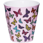 Mugg Fjäril Melamin 18cl ICA.