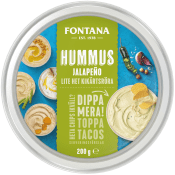 Hummus Jalapeño 200g Fontana.