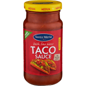 Taco sauce Medium 230g Santa Maria.