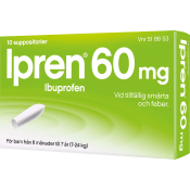 Ipren Suppositorier 60mg 10-p.