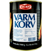 Varmkorv Konserv 1980g Scan.