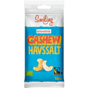 Cashewnötter Med Havssalt Eko 50g Smiling.