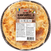 Paj Kantarell och Västerbottensost 300g ICA.