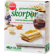 Frasskorpor glutenfria 100g Olda.