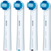Tandborstrefill Clean 4-pack Jordan.