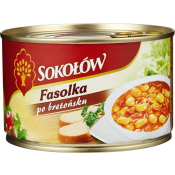 Bönor fläsk & bacon Färdigmat 400g Sokolow.