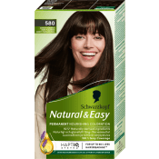 Hårfärg Natural & Easy Sammet Mörkbrun 580 1-p Schwartzkopf.