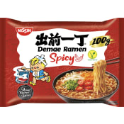 Nudlar Demae Ramen Spicy 100 g Nissin.