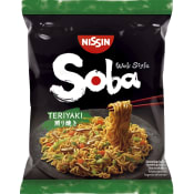 Nudlar Soba Teriyaki 110g Nissin.