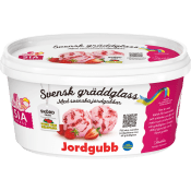 Gräddglass Jordgubb 500ml SIA GLASS.