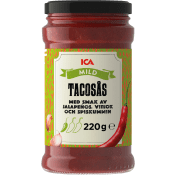 Tacosås Mild 220g ICA.