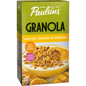 Granola Apelsin Mango & Passion 400g Pauluns.