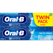 Tandkräm 3DWhite Artic Fresh 2-p 75ml Oral-B.