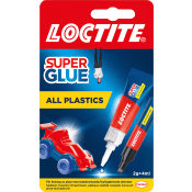 Lim Super Glue All Plastics 2g+4ml Loctite.