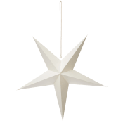 Stjärna 5 armad vit 45 cm ICA.