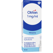 Nässpray 1mg/ml 10ml Otrivin.
