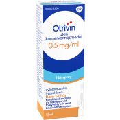 Nässpray Barn 1-12 år 0,5mg/ml 10ml Otrivin.