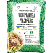 Vegetarisk tacofärs 125g ICA.