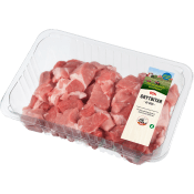 Grytbitar Färska av gris ca 1kg ICA.