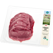Sjömansbiff av nötrulle skivad ca 450g ICA.