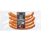 Kabanoss Smal Extra Fin 89% kötthalt 225g ICA.