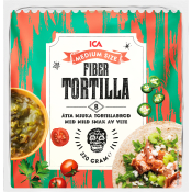 Soft tortillas Fiber Medium 8-p 320g ICA.