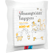 Skumtvättlappar 100-p ICA.