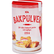 Bakpulver 225g ICA.
