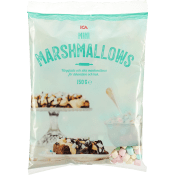 Minimarshmallows Färgade 150g ICA.
