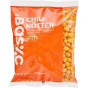 Chilinötter 500g ICA Basic.