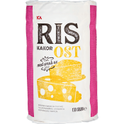 Riskakor Cheddarost 130g ICA.