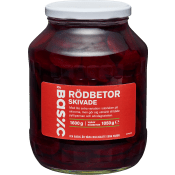 Skivade Rödbetor 1600g ICA Basic.