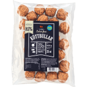 Köttbullar Extra fina 85% Kötthalt 500g ICA.