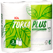 Hushållspapper Torka plus 2-p ICA.