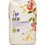 Makaroner Ekologisk 1kg ICA I love eco.