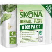 Hushållspapper Kompakt 4-p ICA Skona.